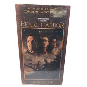 Pearl Harbor VHS New 1000th Anniversary Commemorative Edition 2 VHS Set